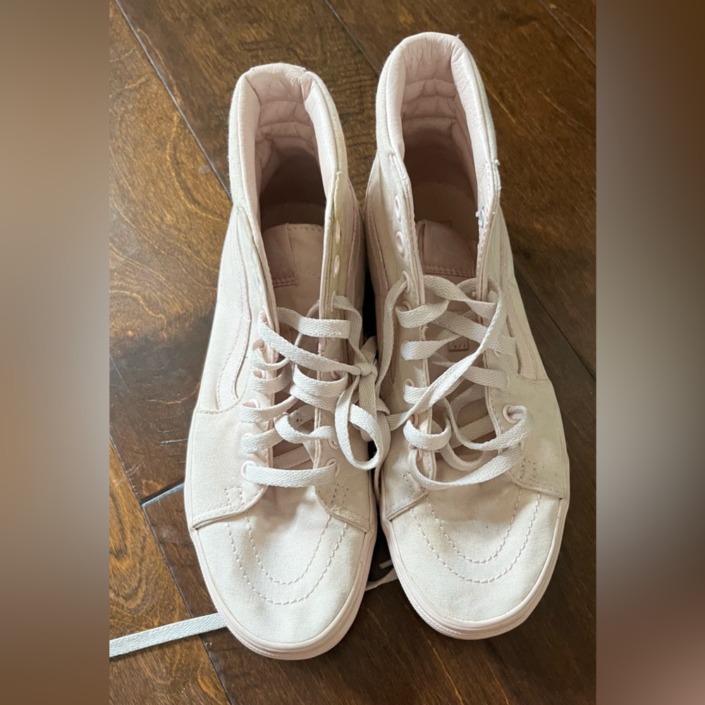 Women's Van blush pink High-Top Sneakers